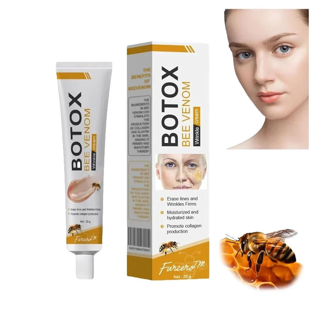 Bee Venom Botox Wrinkle Repair Cream πβ¨