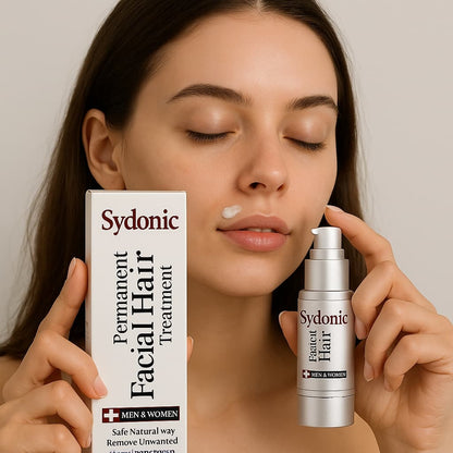 Sydonic Permanent Hair Removal Cream – For Face, Body, and Sensitive Areas | Dermatologist-Tested Solution