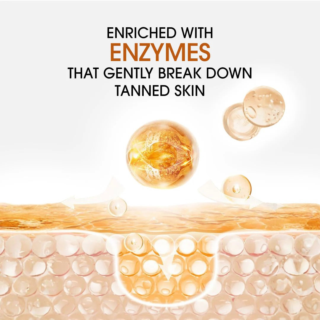 Niconi Men Enzyme De-Tan Cream | Tan Removal, Brightening & Deep Cleansing for Men | Buy 1 Get 1 Free